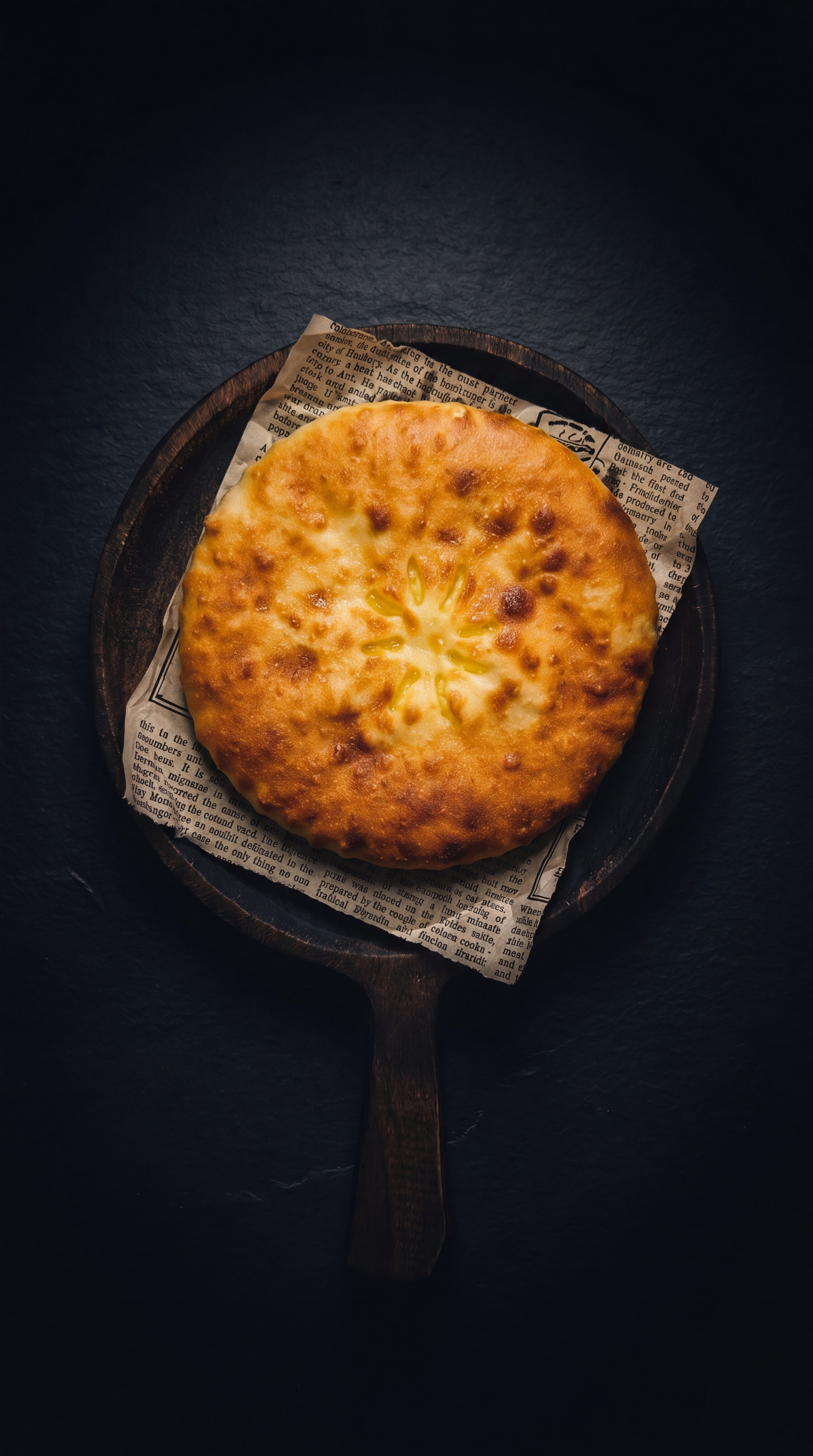 Пирог с картофелем и сыром